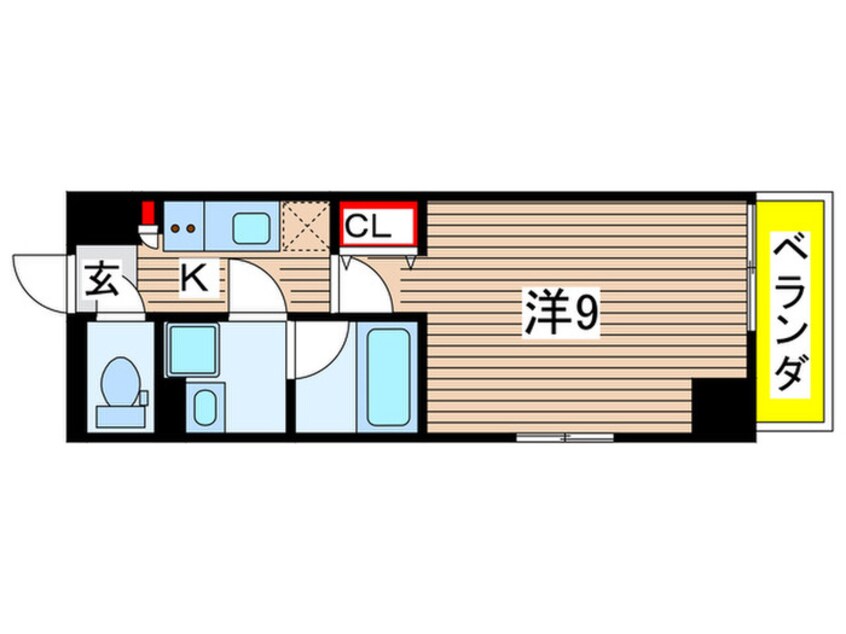 間取図 LUMEED CUBE菊川PREMIUM(701)