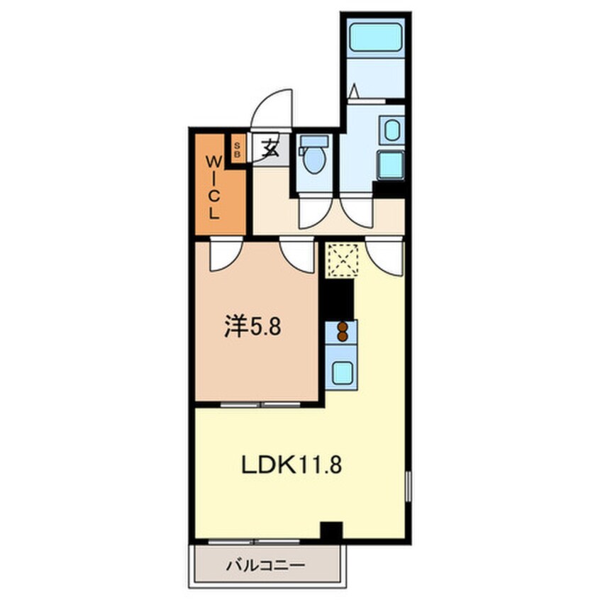 間取図 アンプルールフェール元郷