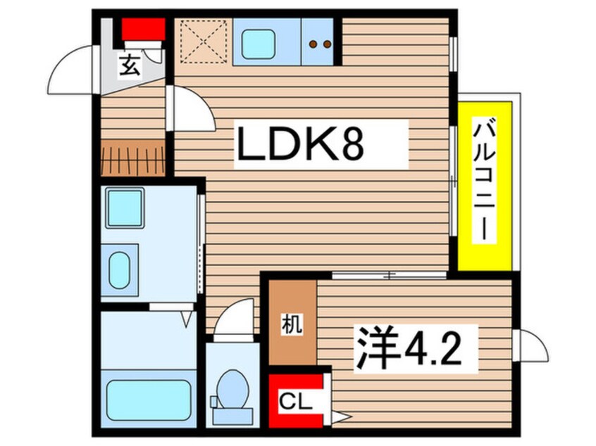 間取図 Ｌｏｎｇ　Ｈｉｌｌｓ本千葉