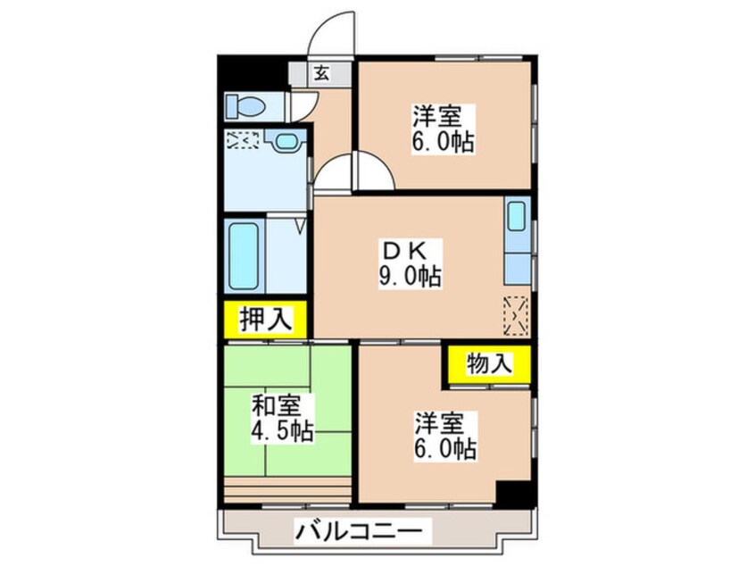 間取図 第５小池ビル