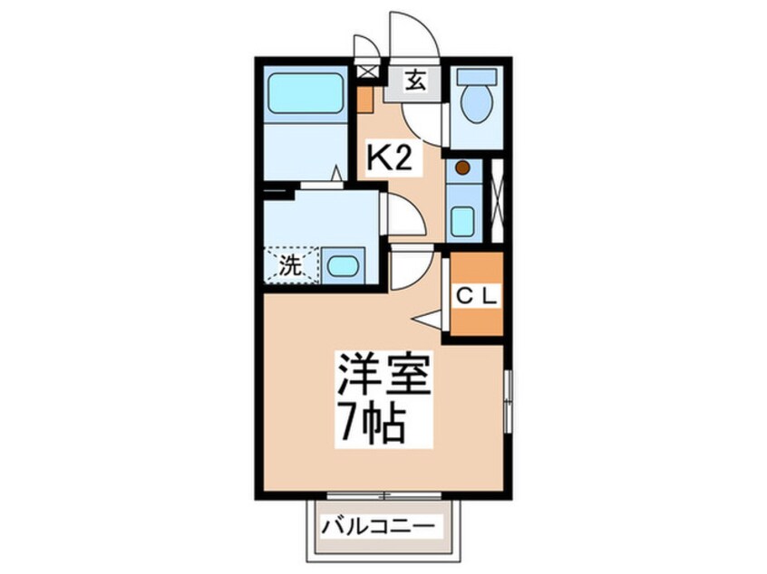 間取図 エステ－トＢ