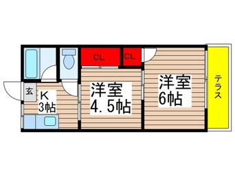 間取図 BASE　B棟