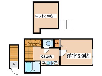 間取図 府中の森Twinkle