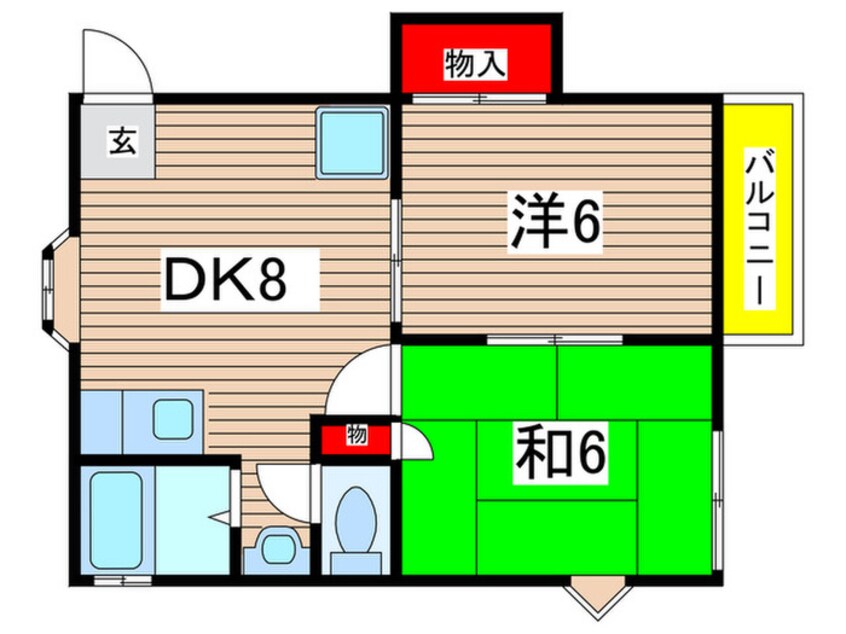 間取図 ラ－ク