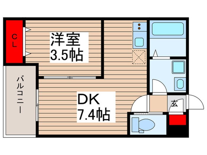 間取り図 ジーメゾン狭山中央