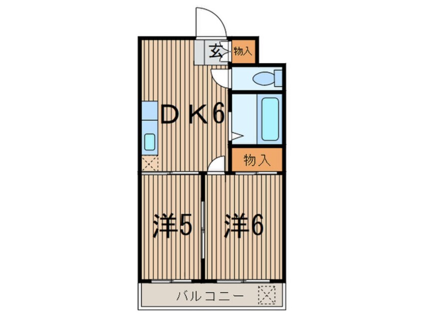 間取図 コーポエトワール