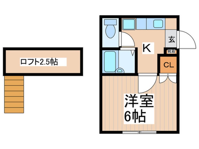 間取図 ジュネス井の頭