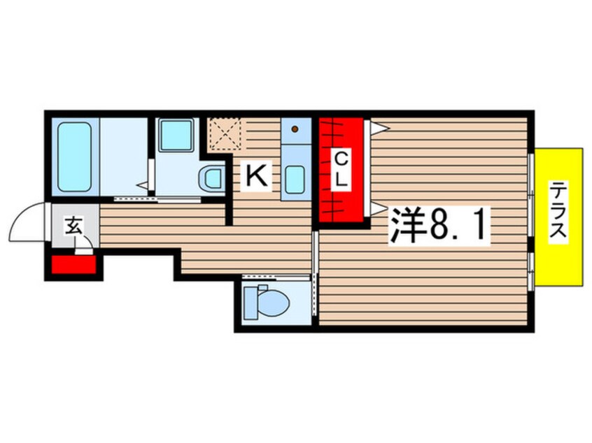 間取図 スージーハウスⅡ