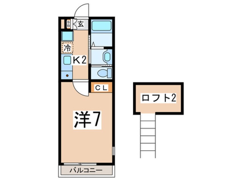 間取図 ヨコハマベイプリンスプリンセス