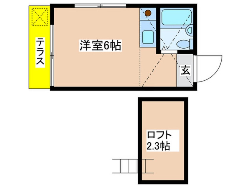 間取図 ビバイヒルズ