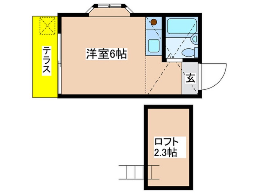 間取図 ビバイヒルズ