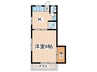 ＨＯＵＳＥ　Ｌａｈａｉｎａ 1Kの間取り
