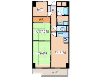 間取図 ソシエ弐番館