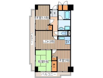 間取図 ソシエ弐番館