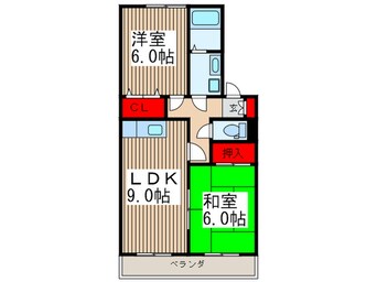 間取図 メゾン・デュ－クスⅢ