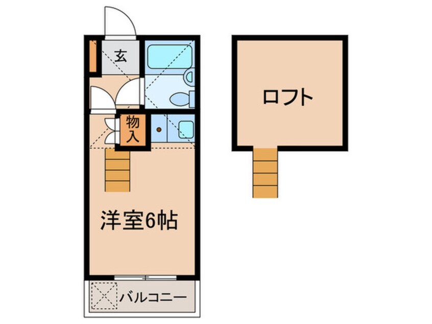 間取図 サンフレンズ経堂