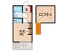 サンパレス 1Rの間取り