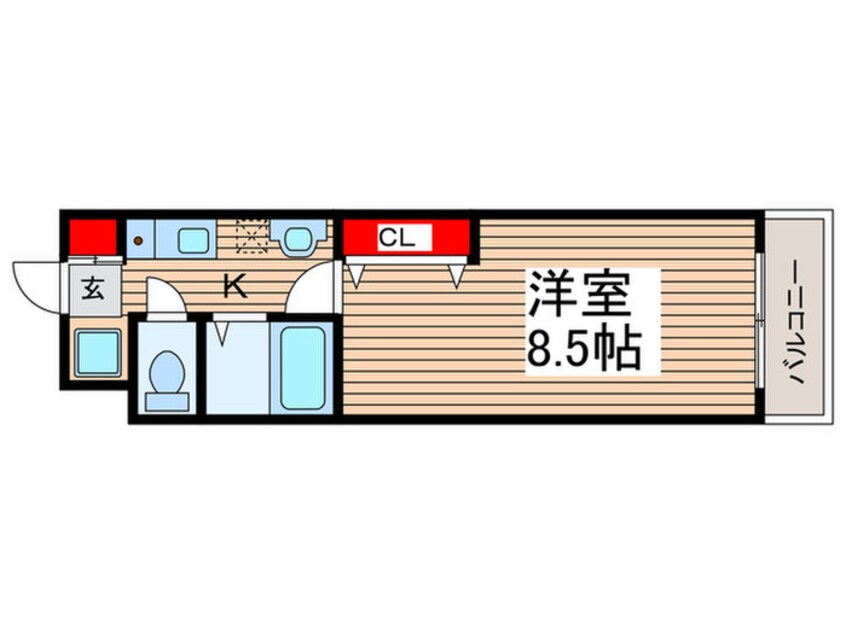 間取図 アトーレ上福岡マンション