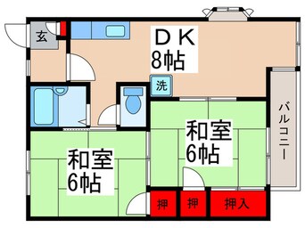 間取図 ソレイユ相之川