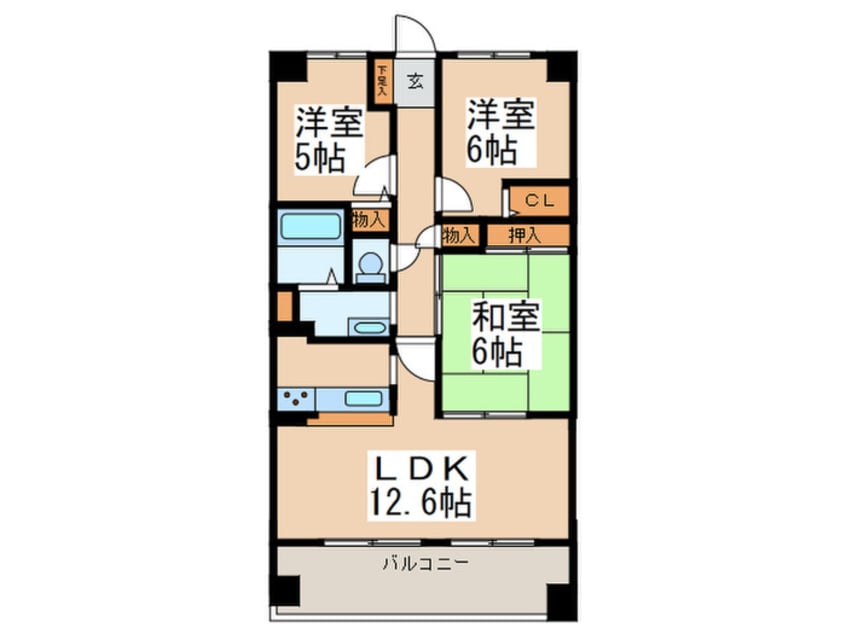 間取図 ラピス南町田