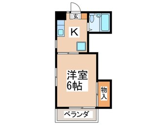 間取図 キクチコーポ