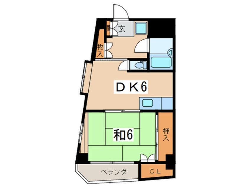 間取図 メゾンウィスタリアⅡ