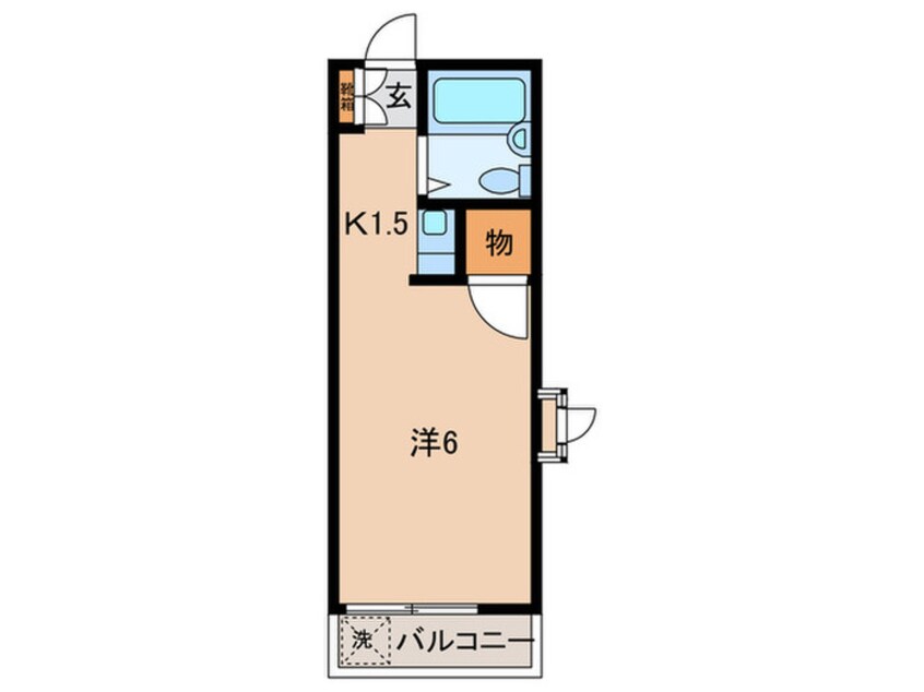 間取図 メゾンド日吉