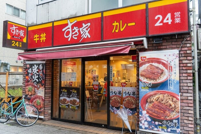 すき家東白楽駅前店(その他飲食（ファミレスなど）)まで367m ＩＢＥＸ　Ⅱ