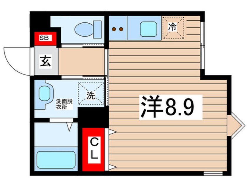 間取図 コネクトパーク末広