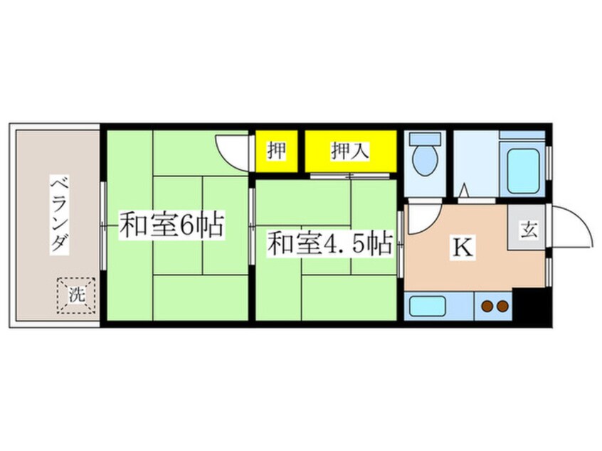 間取図 保坂マンション