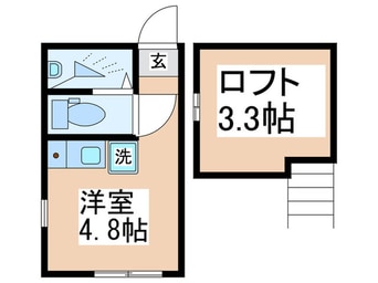 間取図 ATTIC　NAGATSUTA