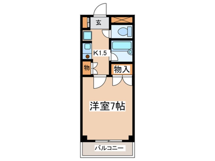 間取図 エクセラ－ジュ