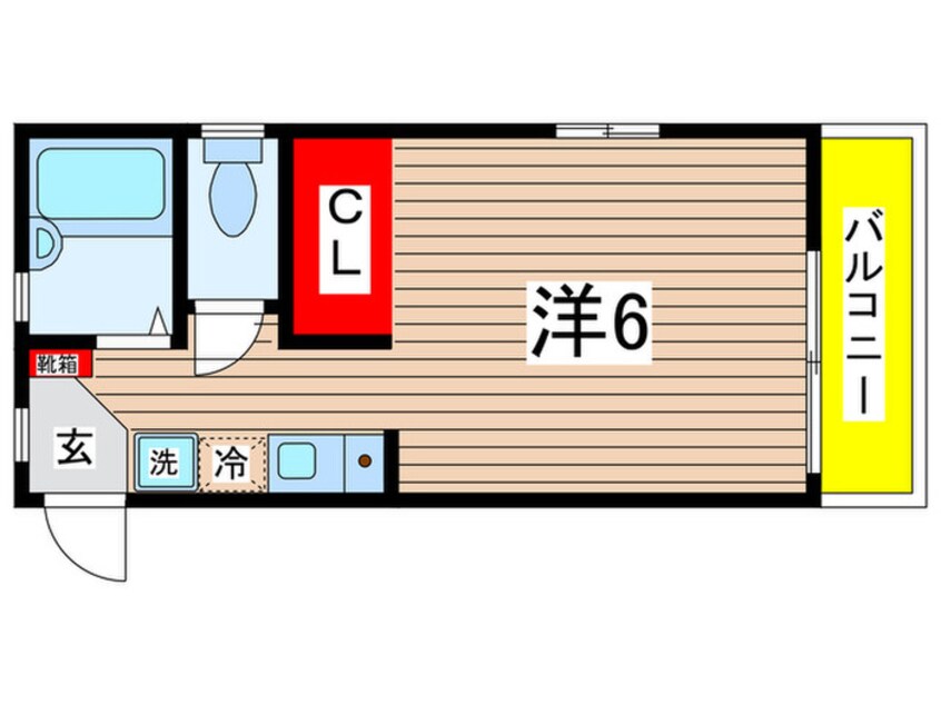 間取図 メゾンフローレンス