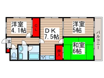 間取図 ニューホーム寿