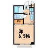 Ｒｏｚｅｎ５番館 1Kの間取り