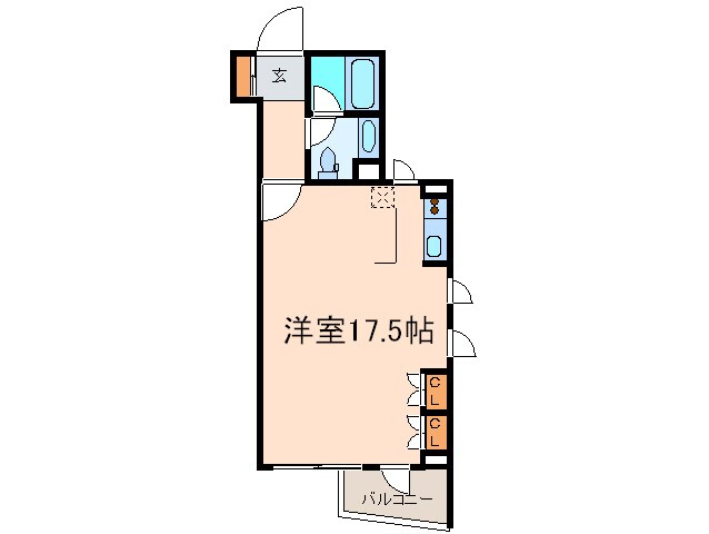 間取り図 Le Sillage神宮前