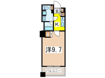 間取図 コンフォリア東池袋ＷＥＳＴ