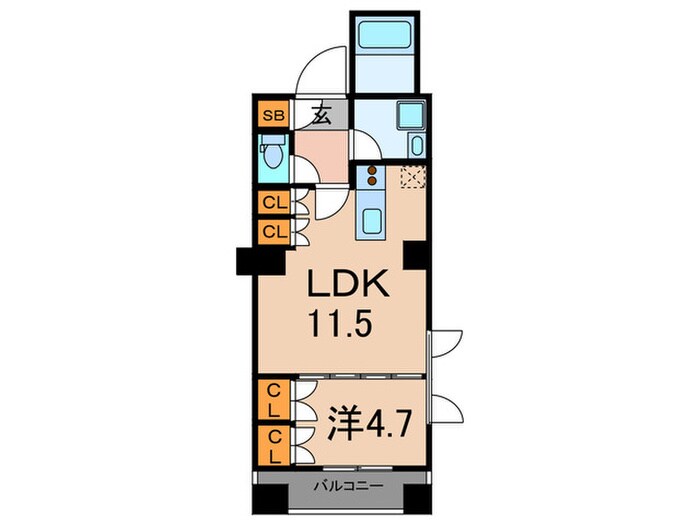 間取り図 コンフォリア東池袋ＷＥＳＴ