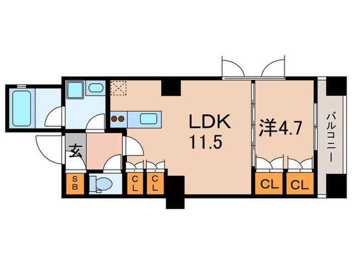 間取り図 コンフォリア東池袋ＷＥＳＴ