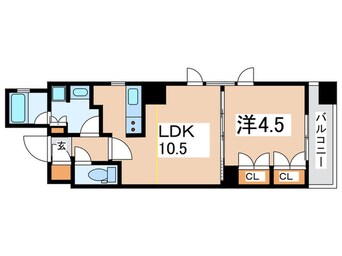 間取図 コンフォリア東池袋ＷＥＳＴ