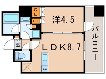 間取図 コンフォリア東池袋ＷＥＳＴ