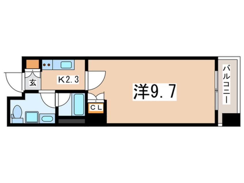 間取図 コンフォリア東池袋ＷＥＳＴ
