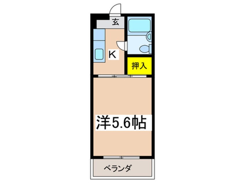 間取図 ｼｬﾄｰﾙ田口戸塚Ⅱ