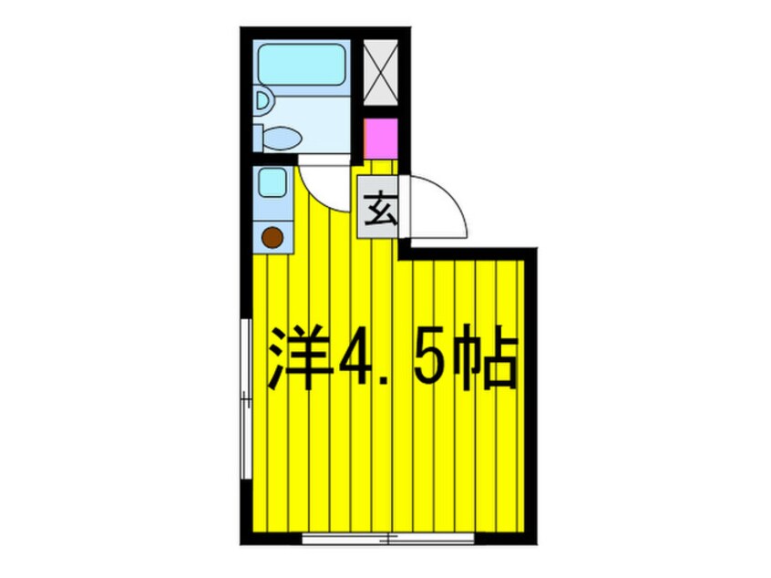 間取図 ペアパレス桜台