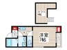 Brilliant Garden 熊野坂 1Kの間取り