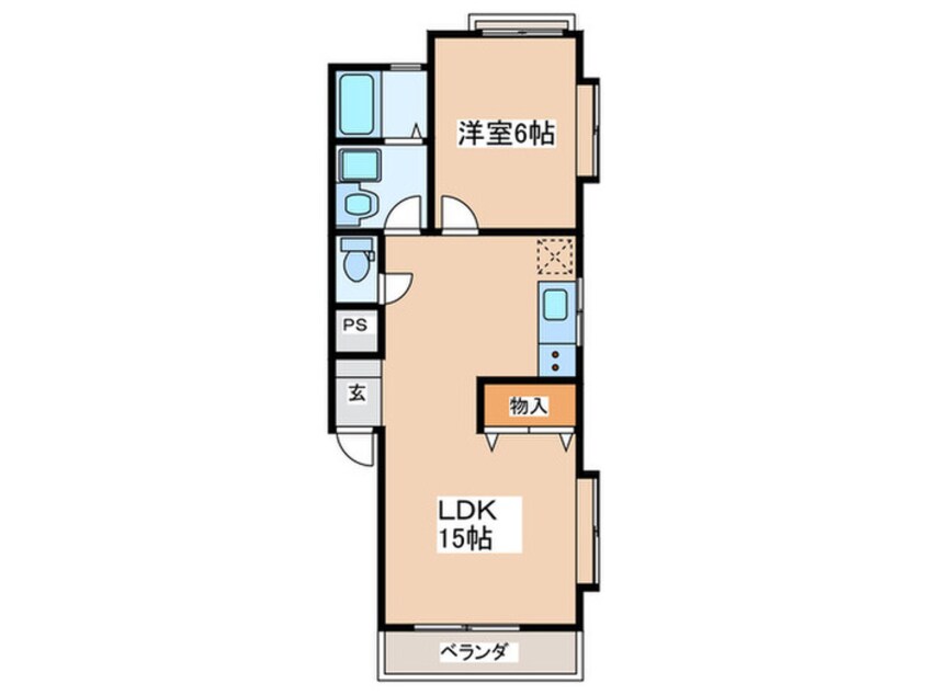 間取図 ヴィラロータス