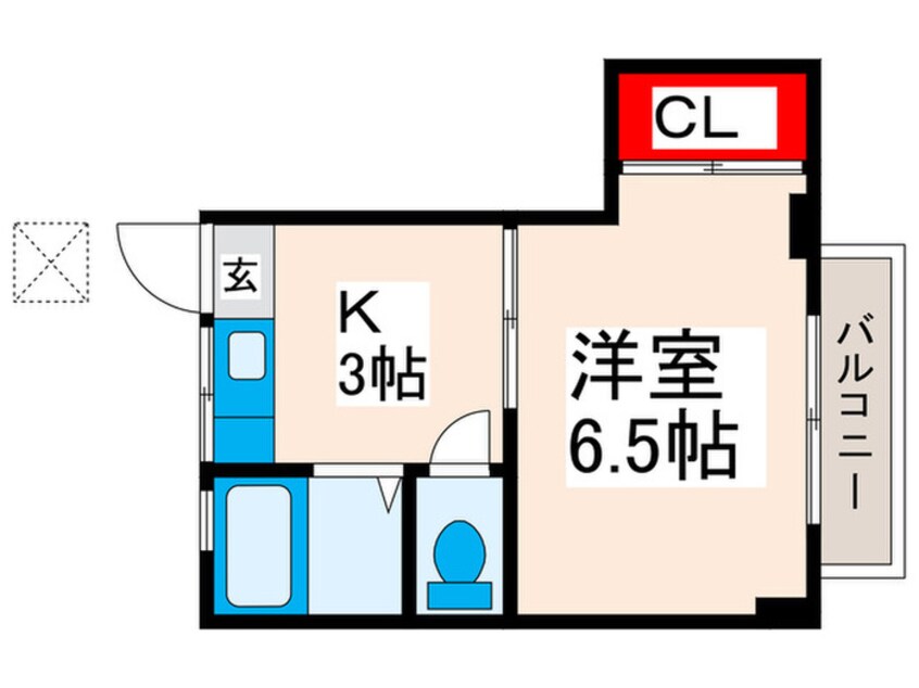 間取図 松本コーポ