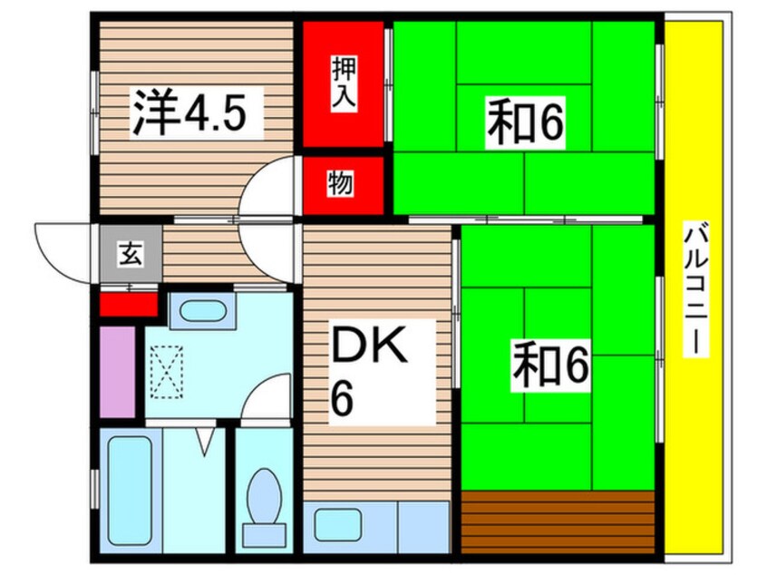 間取図 リリアスたまプラ－ザ