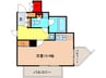 パ－クアクシス御徒町 1Rの間取り