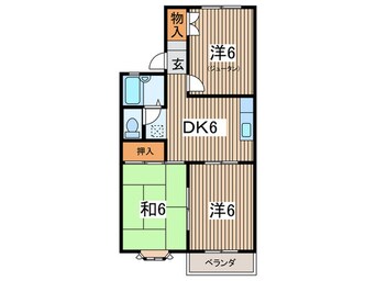 間取図 コト－シェ－ン